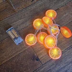 Orange Twinkle String Lights